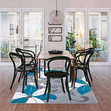Load image into Gallery viewer, Luxe Weavers 9242 Victoria Modern Turquoise Floral Area Rug 8x10