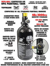 Load image into Gallery viewer, Maddog Empire Mini GS Tournament Elite Paintball Gun Package B - Dust Orange/Dust Red 2-pc Barrel
