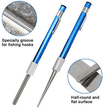 Load image into Gallery viewer, Retractable Knife Sharpener - 1 PC, Floor Portable Diamond Grit Steel Knife Sharpening Stone Rod Pen Shape Knife Blade Sharpener Stick for Kitchen Knife and Outdoor Fish Hook (#1)