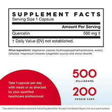 Load image into Gallery viewer, Jarrow Formulas Quercetin 500 mg, Supports Antioxidant Status, Cardiovascular & Immune Health, No Flavor, 200 Count