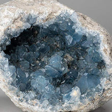 Load image into Gallery viewer, Astro Gallery of Gems Blue Celestite Cluster Geode from Sankoany, Ketsepy Mahajanga, Madagascar (18.5 lbs) - BC56