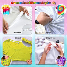 Load image into Gallery viewer, DIY Tie Dye Kits, Emooqi 32 Colours All-in-1 Tie Dye Set contain 32 Bag Pigments, Rubber Bands, Gloves, sealed bag,Apron and Table Covers for Craft Arts Fabric Textile Party DIY Handmade Project