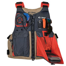 Load image into Gallery viewer, Onyx Kayak Fishing Life Jacket, Oversize, Tan