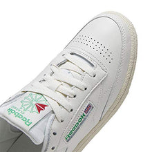 Load image into Gallery viewer, Reebok Women's Club C 85 Sneaker, Chalk/Glen Green/Paper White/Excellent Red, 7