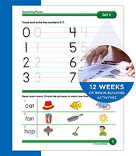 Load image into Gallery viewer, Summer Bridge Activities Workbook—Bridging Grades K to 1 in Just 15 Minutes a Day, Ages 5-6, Reading, Writing, Math, Science, Social Studies, Summer Learning Activity Book With Flash Cards (160 pgs)