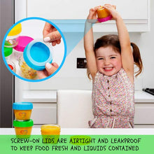 Load image into Gallery viewer, EVLA'S Baby Food Maker, Food Processor Blender Grinder Steamer and Baby Food Storage Glass Jars for Healthy,Homemade Food with 6 Reusable Pouches