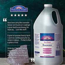 Load image into Gallery viewer, Heritage Store Rosewater | 1 gal, 128 oz