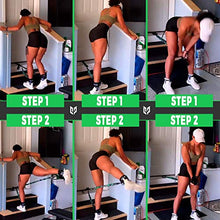 Load image into Gallery viewer, Cacti Resistance Bands for Legs and Butt Set - Fabric Booty Band, Workout Band with Handles, 2 Exercise Resistance Bands, 2 Ankle Straps, Door Anchor, 2 Core Sliders, Gym Carry Bag, Workout Guide