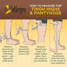 Load image into Gallery viewer, Allegro 15-20mmHg Essential 26 Sheer Support Pregnancy Compression Pantyhose - Women's Maternity Hose with Closed Toe