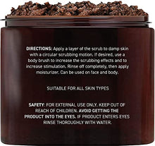 Load image into Gallery viewer, Brooklyn Botany Arabica Coffee Body Scrub - Moisturizing and Exfoliating Body, Face, Hand, Foot Scrub - Fights Stretch Marks, Fine Lines, Wrinkles - Great Gifts for Women & Men - 1.35lb