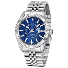 Load image into Gallery viewer, SAPPHERO Mens Watches 100M Waterproof Classy Men's Analog Watch Minimalist Premium Formal Mens Silver Stainless Steel Mature Easy Read Classic Dress Wrist Watches for Men Business Men's Sport Watches