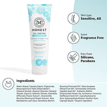 Load image into Gallery viewer, The Honest Company Purely Sensitive Face + Body Lotion | Dermatologist Tested | Fragrance Free | Body Lotion for Sensitive Skin | Baby Lotion | Calendula & Aloe | 8.5 Fl Oz