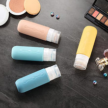 Load image into Gallery viewer, Gemice Travel Bottles for Toiletries Tsa Approved Travel Size Containers BPA Free Leak Proof Travel Tubs Refillable Liquid Travel Accessories for Cometic Shampoo and Lotion Soap