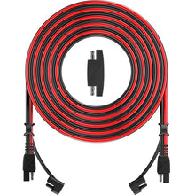 Load image into Gallery viewer, POWISER 25Feet SAE to SAE Extension Cable Quick Disconnect Connector 16AWG,for Automotive,Solar Panel Panel SAE Plug(25FT(16AWG))