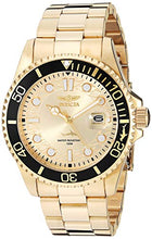 Load image into Gallery viewer, Invicta Men's Pro Diver Quartz Watch with Stainless Steel Strap, Gold, 22 (Model: 30025)