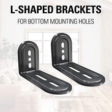 Load image into Gallery viewer, Mounting Dream Soundbar Mount Sound Bar TV Bracket for Mounting Above or Under TV Fits Most of Sound Bars Up to 15 Lbs, with Detachable Long Extension Plates MD5420