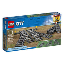 Load image into Gallery viewer, LEGO City Switch Tracks 60238 Building Kit, 8 Pieces (Pack of 1)