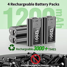 Load image into Gallery viewer, Rechargeable Battery Packs with Charger for Xbox Series X /S & Xbox One 1 X/S/Elite Controller, OIVO Controller High-Capacity Battery Packs Rechargeable for Xbox 1 /One / Series X / S Controller