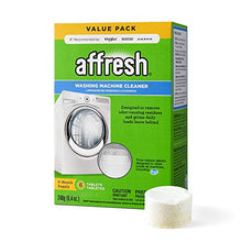 Load image into Gallery viewer, Affresh W10501250 Washing Machine Cleaner, 6 Tablets: Cleans Front Load and Top Load Washers, Including HE