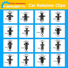 Load image into Gallery viewer, 620 Pcs Car Retainer Clips & Plastic Fasteners Kit Fender Rivet Clips 16 Most Popular Sizes Auto Push Pin Rivets Set
