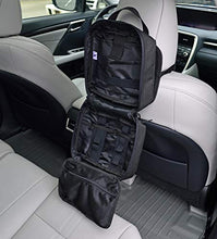 Load image into Gallery viewer, Lightning X Rip-Away Officer's Patrol Tactical Gunshot & Trauma IFAK Kit w/Headrest Mount - Black
