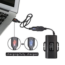Load image into Gallery viewer, Super Bright Bike Light USB Rechargeable, Te-Rich 1200 Lumens Waterproof Road/Mountain Bicycle Headlight and LED Taillight Set with 4400 mAh Battery