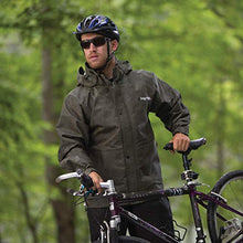 Load image into Gallery viewer, FROGG TOGGS Men's Classic All-Sport Waterproof Breathable Rain Suit, Black Jacket/Black Pants, Medium