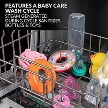 Load image into Gallery viewer, Farberware FDW05ASBWHA Complete Portable Countertop Dishwasher with 5-Liter Built-in Water Tank, 5 Programs, Baby Care, Glass & Fruit Wash-Black/White
