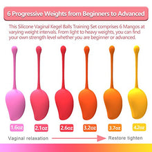 Load image into Gallery viewer, Kegel Balls for Women Beginners & Advanced, Ben Wa Balls Sets(6 Pcs Set), Kegel Exerciser Weights Products for Tightening,Doctor Recommended for Women & Girls Bladder Control & Pelvic Floor Exercises