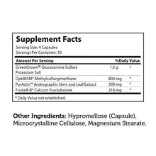 Load image into Gallery viewer, Zahler SynerG, Advanced Glucosamine Sulfate Joint Supplement with MSM, Builds Healthy Joint Cartilage, Certified Kosher, 120 Capsules