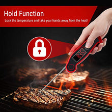 Load image into Gallery viewer, ThermoPro TP19 Waterproof Digital Meat Thermometer for Grilling with Ambidextrous Backlit & Thermocouple Instant Read Thermometer Kitchen Cooking Food Thermometer for Candy Water Oil BBQ Grill Smoker