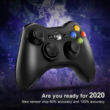 Load image into Gallery viewer, Wireless Controller for Xbox 360, Astarry 2.4GHZ Game Controller Gamepad Joystick for Xbox & Slim 360 PC Windows 7, 8, 10 (Black)