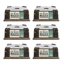 Load image into Gallery viewer, OX BLOX MAXX (6-Pack), RV Jack Block for 9" Round Feet | 5th Wheel Camper Blocks for Stabilizers and Tongue Jack | 9" and Smaller Jack feet nest securely Within ridges | 6 Blocks
