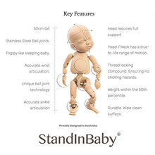 Load image into Gallery viewer, StandInBaby Bundle 2 | Newborn Photography Starter Kit | Free Online Training | Baby Photo Props | Simulated Silicone Lifelike Newborn Baby Doll Model