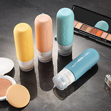 Load image into Gallery viewer, Gemice Travel Bottles for Toiletries Tsa Approved Travel Size Containers BPA Free Leak Proof Travel Tubs Refillable Liquid Travel Accessories for Cometic Shampoo and Lotion Soap