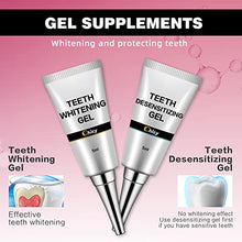 Load image into Gallery viewer, CHICY Teeth Whitening Kit with LED Light Technology Upgrade,Cooperate with New Carbamide Peroxide Teeth Whitening Gel 6X5ml, 5X Faster Than Whitening Strips,Effectively Remove All Kinds of Stain