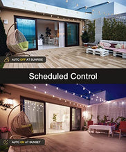 Load image into Gallery viewer, Outdoor Smart Dimmer Plug, WiFi Outlet Works with Alexa Google Assistant, Timer Schedule, Remote Control Outlet Work with Dimmable String Lights, IP64 Weatherproof, No Hub Required, Max Power 300W