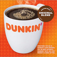 Load image into Gallery viewer, Dunkin’ Original Blend Medium Roast Coffee, 88 Keurig K-Cup Pods