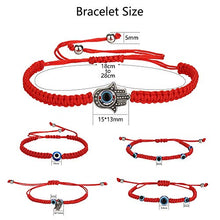 Load image into Gallery viewer, IRONBOX Red String Bracelet Evil Eye Bracelet for Women Men Hamsa Bracelet Red Bracelet for Protection 5Pcs