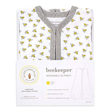 Load image into Gallery viewer, Burt's Bees Baby Unisex Baby Wearable Blanket, 100% Organic Cotton Beekeeper, Swaddle Transition Sleep Bag