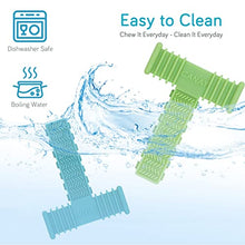 Load image into Gallery viewer, Sensory Chew Toys for Autistic Children (0-12 Years Old), Teething, Oral Motor Stimulation, ADHD, SPD - Silicone Teether Toys for Kids with 3 Unique Textures (2Pack)