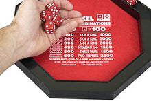 Load image into Gallery viewer, Farkel Rolling Tray Set with Deluxe Rolling Tray, 2 Sets of Dice, & Score Pad