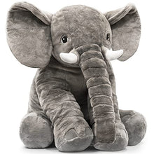 Load image into Gallery viewer, HOMILY Stuffed Elephant Plush Animal Toy 24 INCH