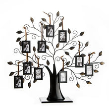 Load image into Gallery viewer, Klikel Family Tree Picture Frame Display with 10 Hanging Picture Photo Frames