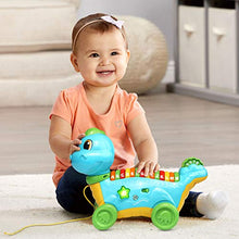 Load image into Gallery viewer, LeapFrog Lettersaurus Alphabet Pull Toy, Teal