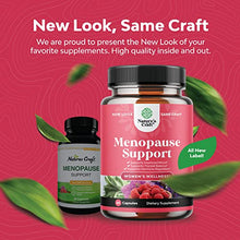 Load image into Gallery viewer, Herbal Menopause Supplement for Women - Perfect for Estrogen Balance Night Sweats & Hot Flashes Menopause Relief - Black Cohosh for Menopause and Hot Flash Relief with Chasteberry & Dong Quai 60ct
