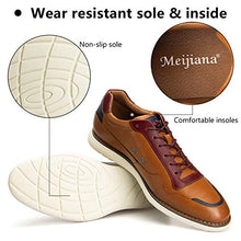 Load image into Gallery viewer, Meijiana Men Oxfords Shoes Casual Dress Shoes for Men Lightweight Lace Up Fashion Shoes