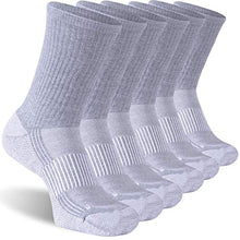Load image into Gallery viewer, Copper Comfortable Socks, Dsource Smooth Breathable Running Socks Black Crew Medium Black 6