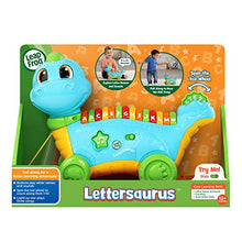 Load image into Gallery viewer, LeapFrog Lettersaurus Alphabet Pull Toy, Teal