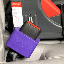 Load image into Gallery viewer, 2-Pack Seat Belt Buckle Booster (BPA Free) - Raises Your Seat Belt for Easy Access - Stop Fishing for Buried Seat Belts - Makes Receptacle Stand Upright for No-Hassle Buckling (2)